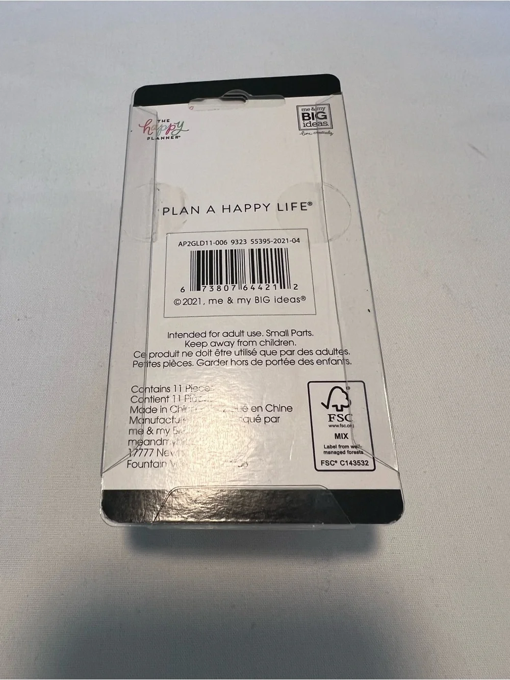 The Happy Planner Multi-Color Glitter Medium Discs - 11pcs NWT